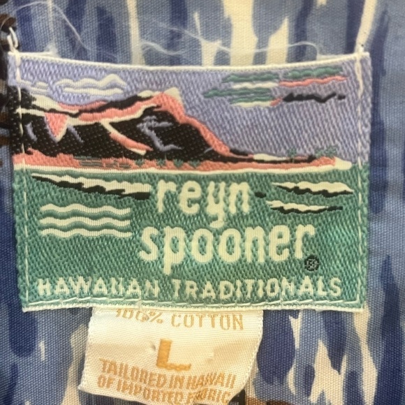 REYN SPOONER Avalon Tropical Button Down Shirt - Picture 4 of 5